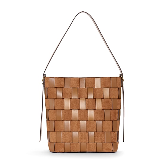 A.N.A Cynthia Woven Bucket Bag