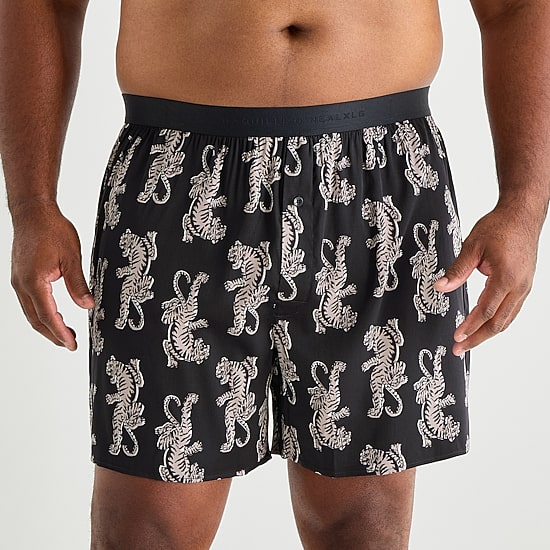Shaquille O'Neal XLG™ Sateen Mens Big and Tall Boxers 362522