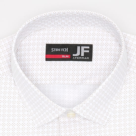 J. Ferrar Trutemp365 Mens Slim Fit Wrinkle Free Long Sleeve Dress Shirt