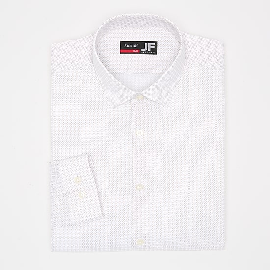 J. Ferrar Trutemp365 Mens Slim Fit Wrinkle Free Long Sleeve Dress Shirt