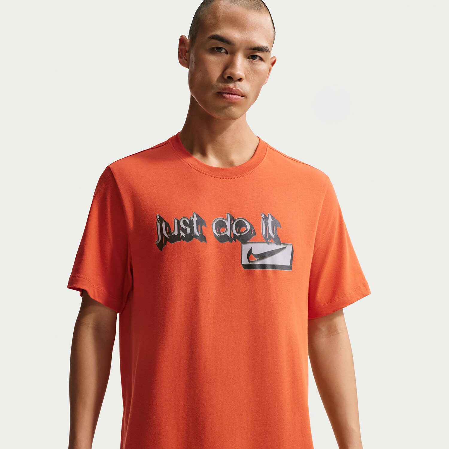 Nike Just Do It Mens Crew Neck Short Sleeve T-Shirt
