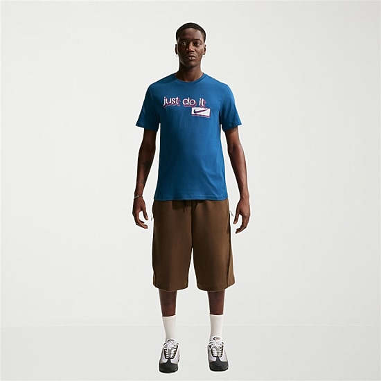 Nike Just Do It Mens Crew Neck Short Sleeve T-Shirt