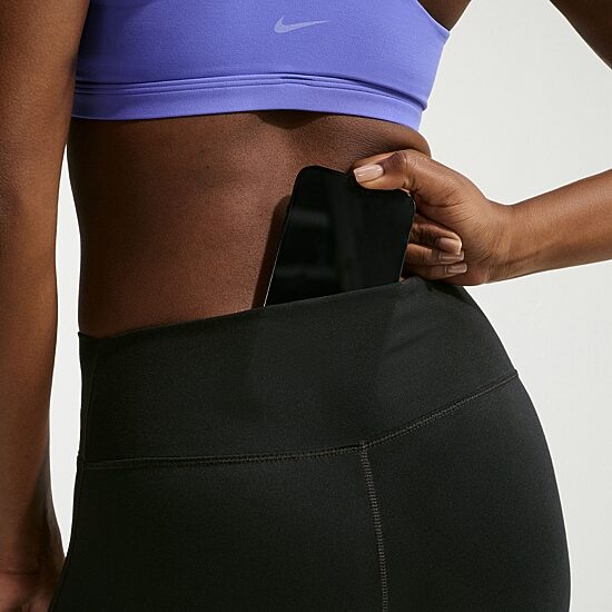 Nike One Womens High Rise Active Flare Full Length Leggings