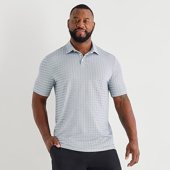 Stylus Big and Tall Mens Regular Fit Short Sleeve Polo Shirt
