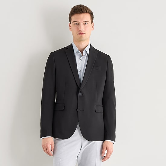 J. Ferrar 360 Stretch Knit Texture Mens Slim Fit Sport Coat