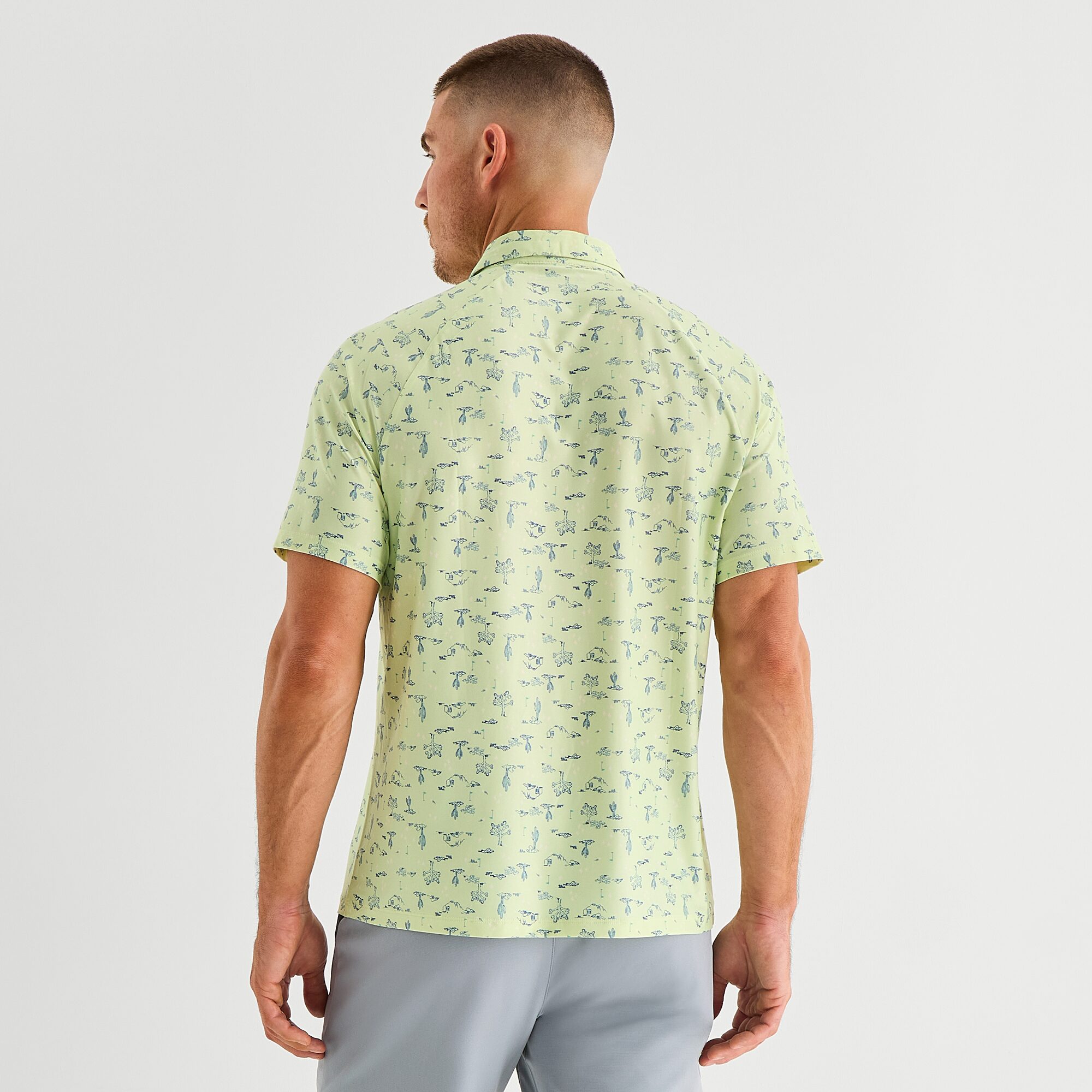 Xersion Mens Short Sleeve Polo Shirt