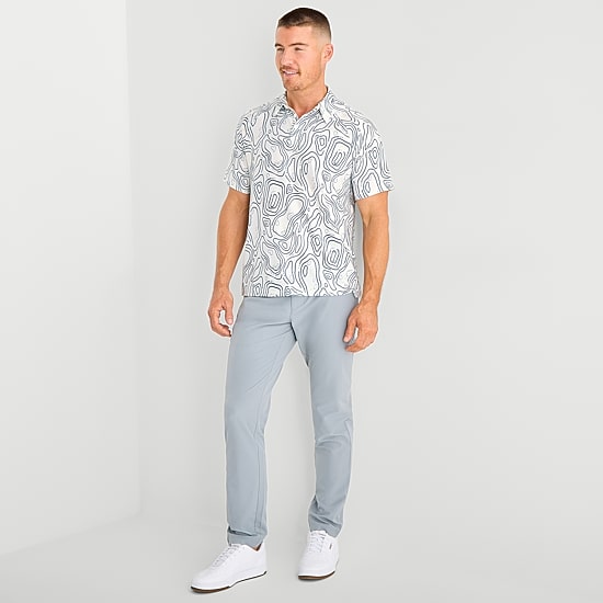 Xersion Mens Short Sleeve Polo Shirt