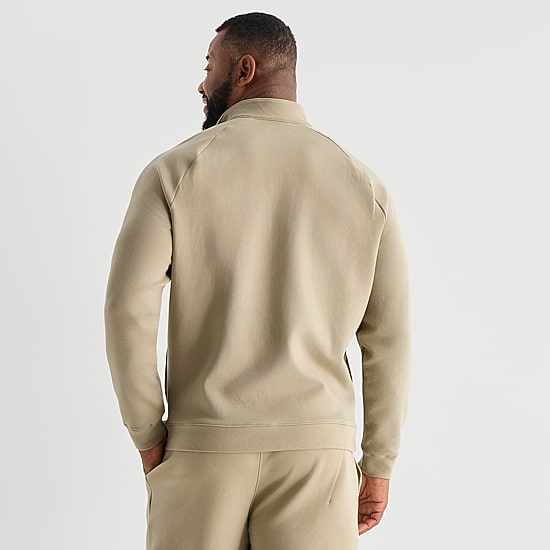 Xersion Mens Mock Neck Long Sleeve Active Big and Tall Quarter-Zip Pullover