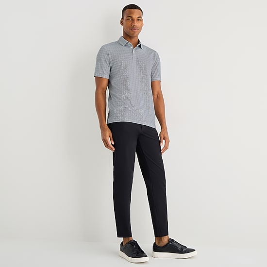 Stylus Mens Regular Fit Short Sleeve Polo Shirt