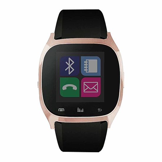 iTouch Black Rosegold Tone Smart Watch-JCI3160RG590-003