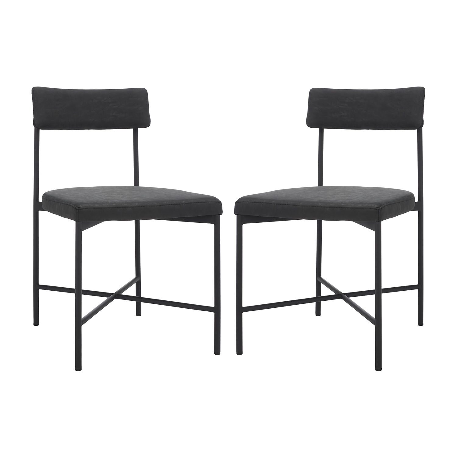 Archer Retro Chic Dining Chair - Set of 2