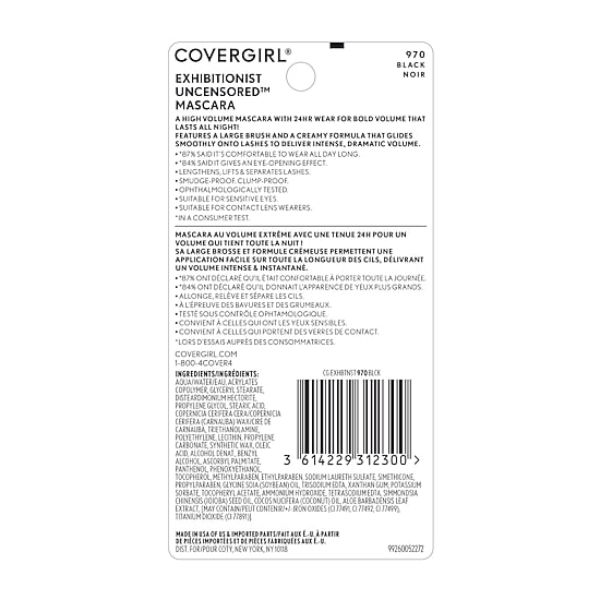 COVERGIRL Exhibitionist Uncensored Mascara