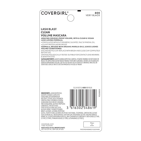 COVERGIRL Lash Blast Clean Mascara