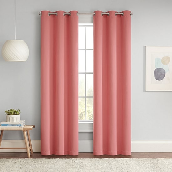 Eclipse Darrell Grommet Top Energy Saving Blackout Single Curtain Panel