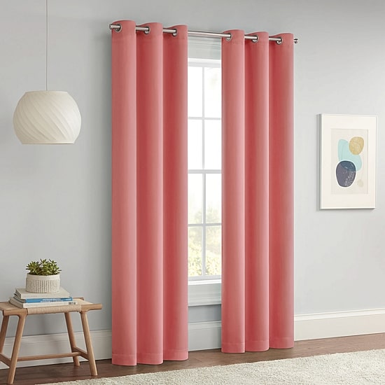 Eclipse Darrell Grommet Top Energy Saving Blackout Single Curtain Panel