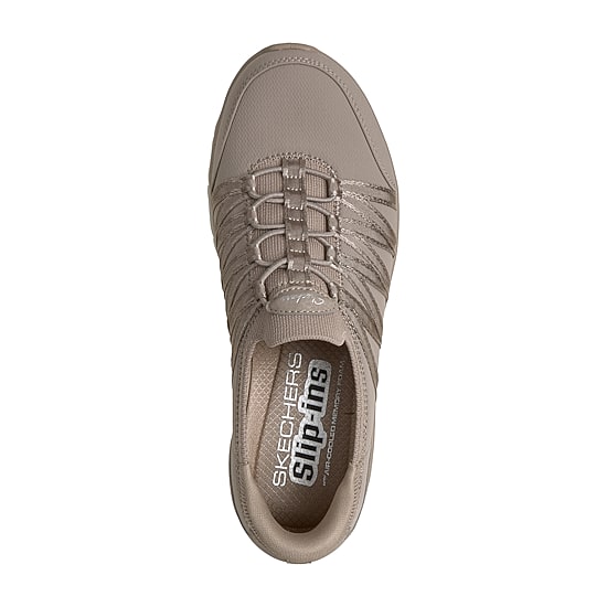 Skechers Hands Free Slip-Ins Glide Step Womens Slip-On Walking Shoes