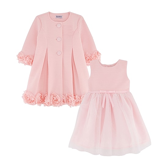 Blueberi Boulevard Baby Girls 2-pc. Dress Set