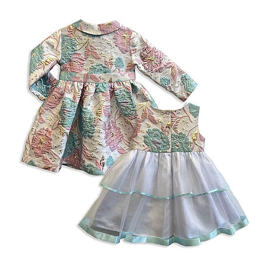 Blueberi Boulevard Baby Girls 2-pc. Dress Set