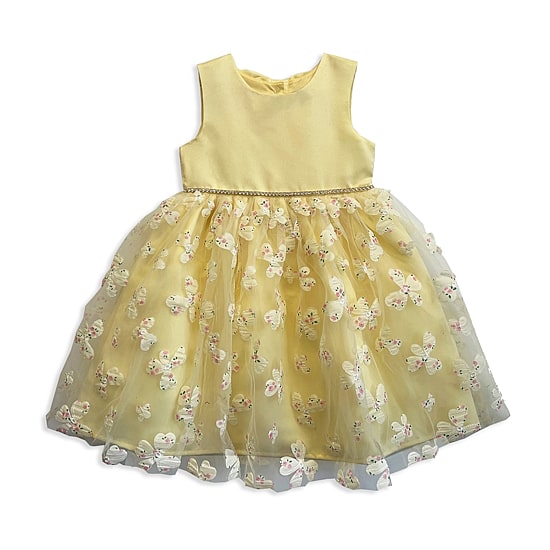 Blueberi Boulevard Toddler Girls Sleeveless A-Line Dress