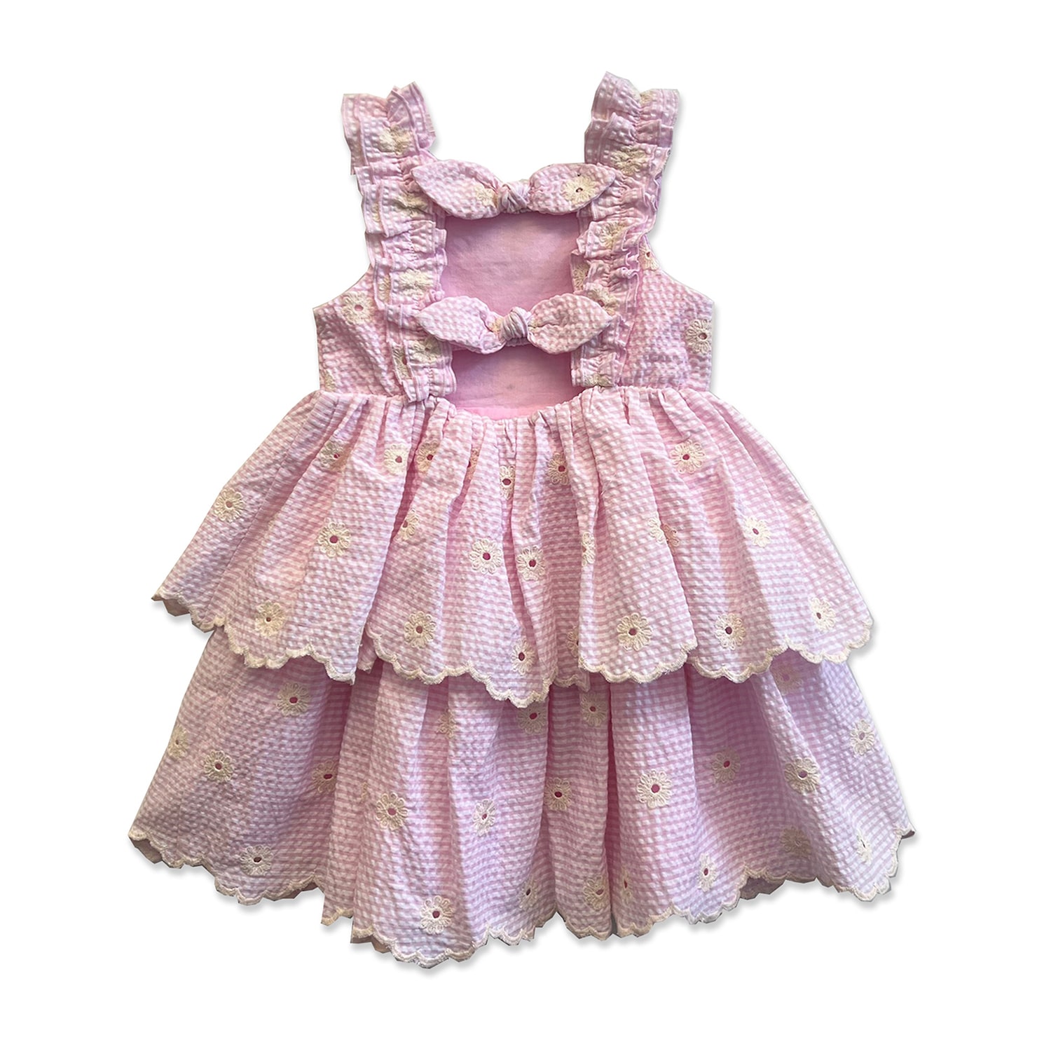 Blueberi Boulevard Toddler Girls Sleeveless A-Line Dress