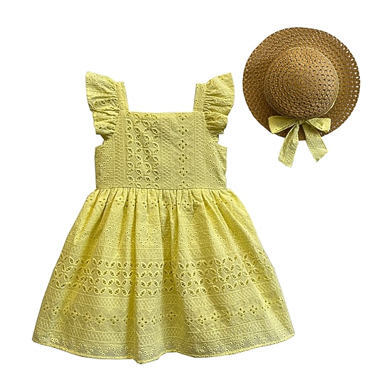 Blueberi Boulevard Little & Big Kid Girls Sleeveless A-Line Dress