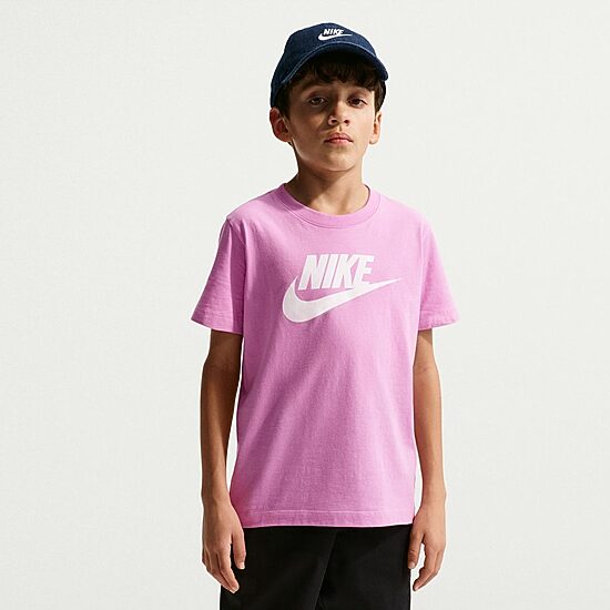 Nike Big Kid Unisex Crew Neck Short Sleeve Regular Fit Graphic T-Shirt