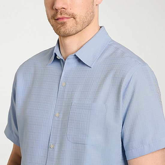 Van Heusen Weekend Mens Short Sleeve Camp Shirt