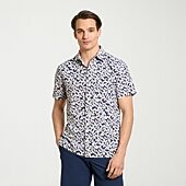 Van Heusen Weekend Mens Short Sleeve Camp Shirt