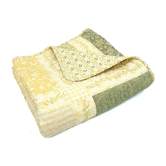 Donna Sharp Meadow Cotton Washable Throw