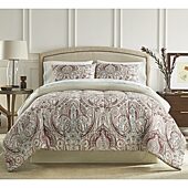Broadhaven Constance 8-pc. Reversible Complete Bedding Set with