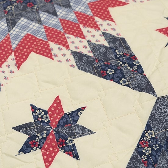 Donna Sharp Bluefield Star Easy Care Quilt Set