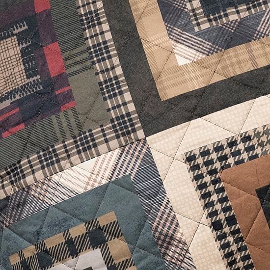 Donna Sharp Lodge Square Easy Care Quilt Set
