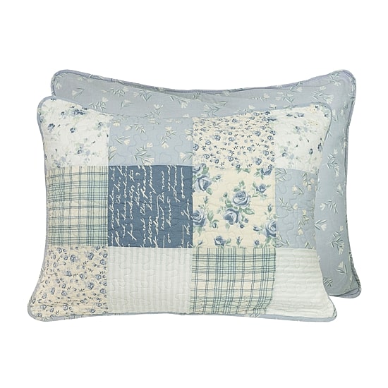 Donna Sharp Blue Pastures Pieced Cotton Quilt Set