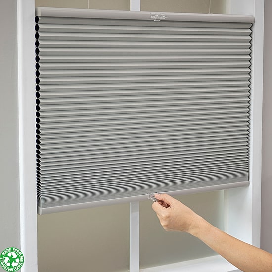 Eco Estates Honeycomb Custom Cordless Top Down Bottom Up Blackout Cellular Shade