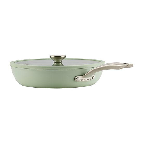 Circulon Halo with LaserDefense Ceramic Nonstick 12" Covered Frypan