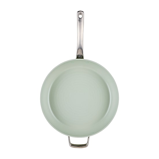 Circulon Halo with LaserDefense Ceramic Nonstick 12" Covered Frypan