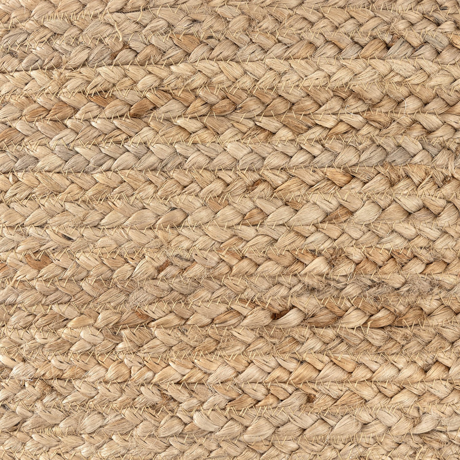 LR Home Layla 18" Handmade Jute Pouf