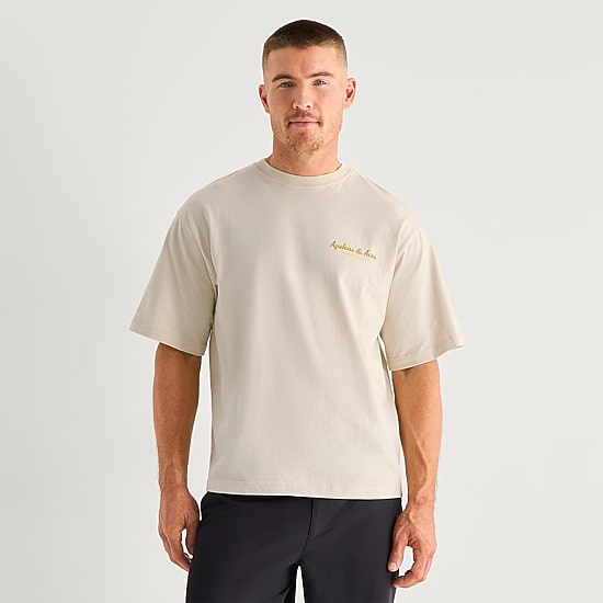 Xersion Mens Crew Neck Short Sleeve Oversized Graphic T-Shirt