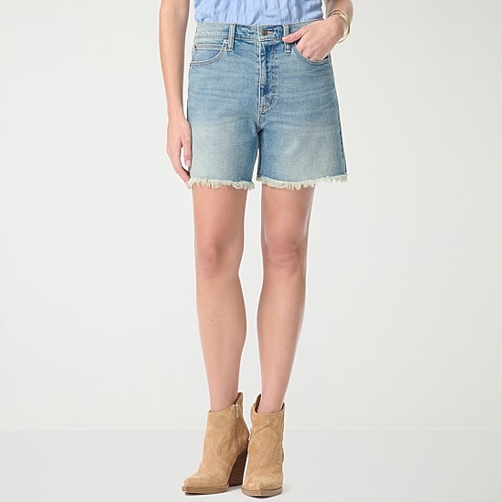 JS Jessica Simpson Womens 5 1/2" High Rise Bermuda Short