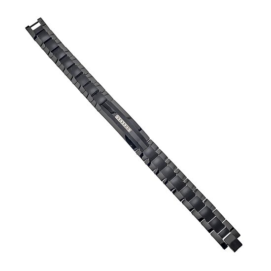 Mens 1/7 CT. T.W. Diamond Tungsten and Stainless Steel Bracelet