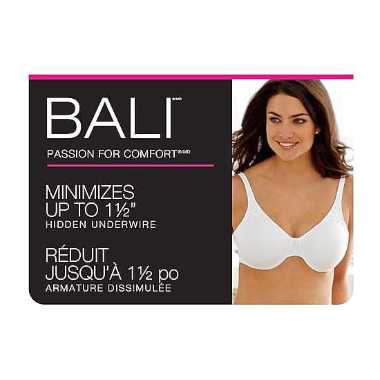 Bali Passion For Comfort® Seamless Full Coverage Minimizer Underwire Minimizer Bra 3385