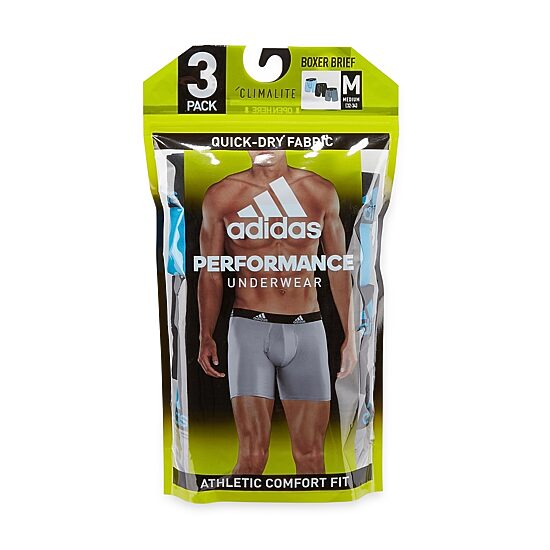 adidas Mens 3 Pack Boxer Briefs 5146649a
