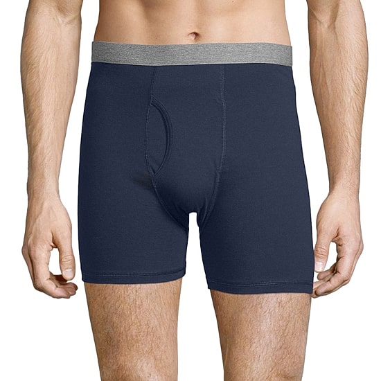 Stafford Dry + Cool Mens Big and Tall 4 Pack Boxer Briefs 302869