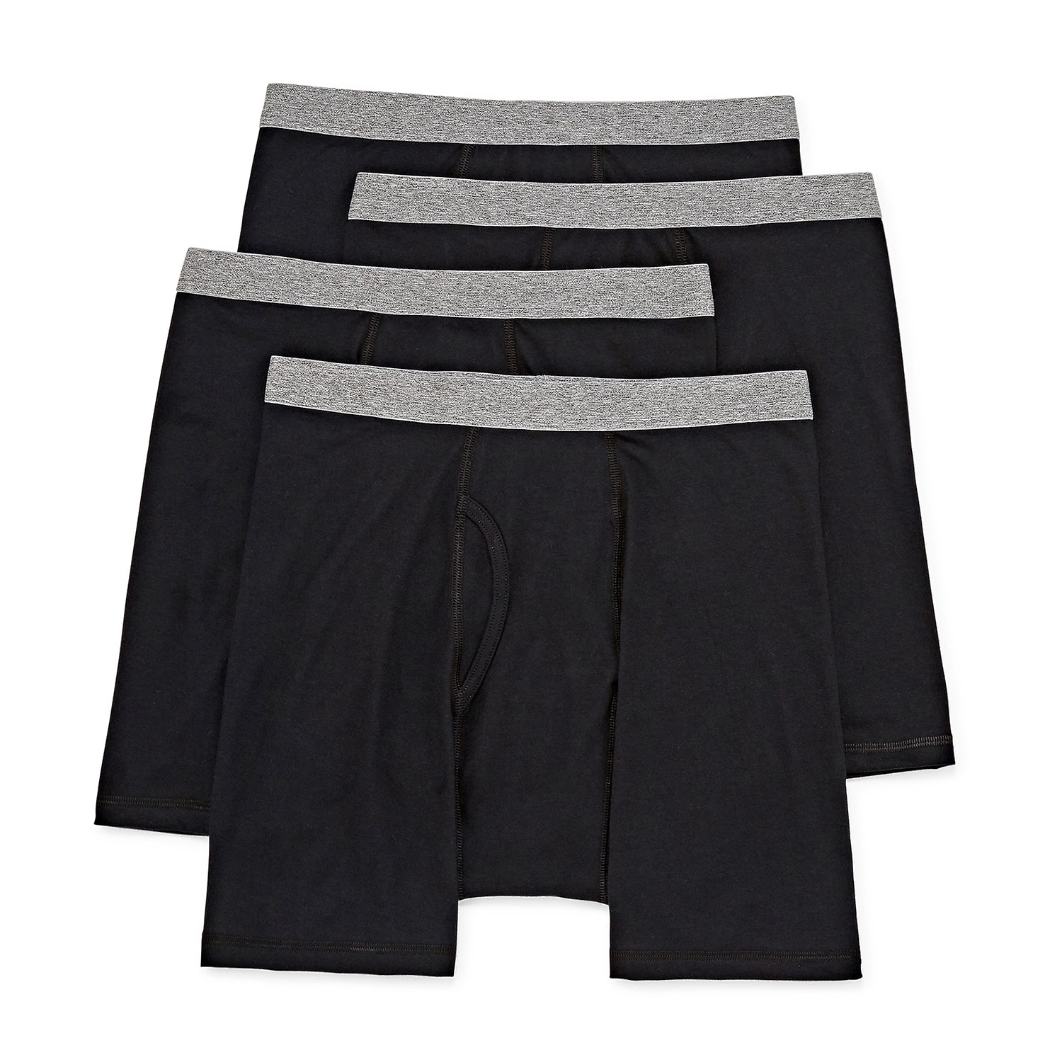 Stafford Dry + Cool Mens Big and Tall 4 Pack Boxer Briefs 302869