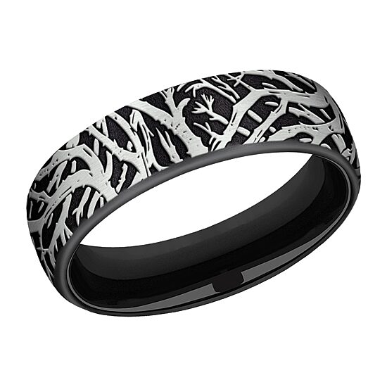 Mens 6.5MM Titanium Wedding Band