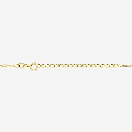 Diamond Addiction (G-H / I1-I2) Womens 1/4 CT. T.W. Lab Grown White Diamond 14K Gold Over Silver Sterling Silver Flower 16 Inch Pendant Necklace