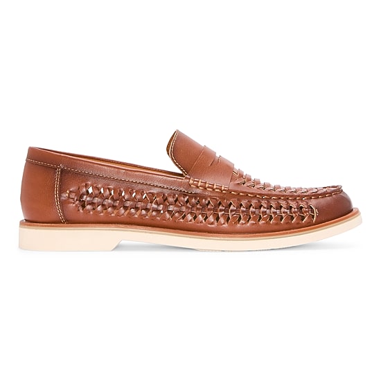 Stafford Barolo Mens Round Closed Toe Loafers