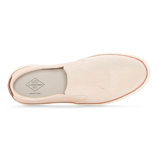 St. John's Bay Franklin Mens Round Closed Toe Slip-On Shoe