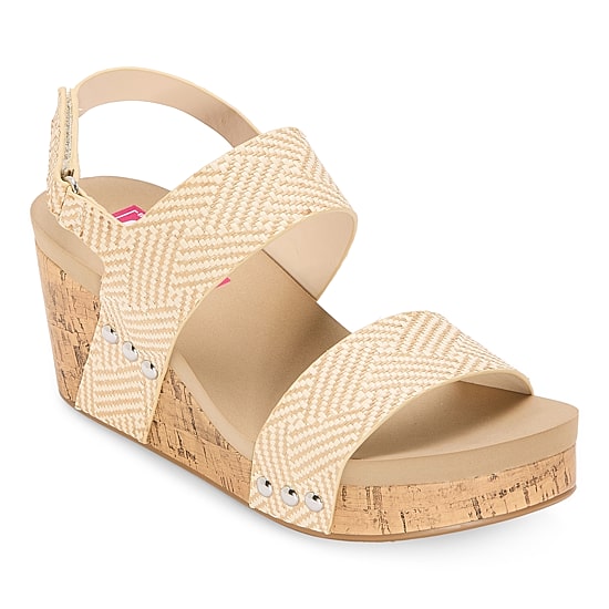 Pop Womens Xiomara Wedge Sandals
