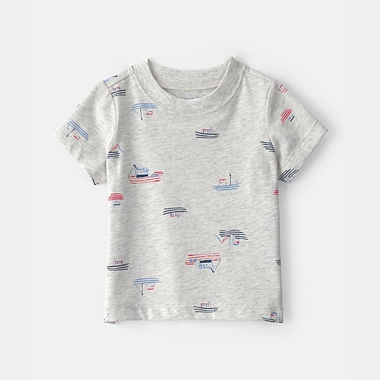 Carter's Baby Boys Jersey 2-pc. Shortall Set